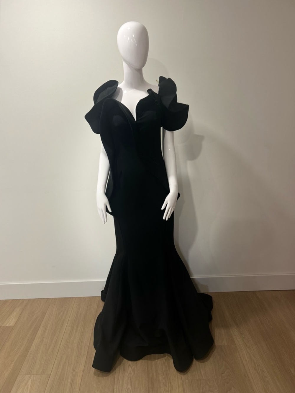 Elegant black formal dress